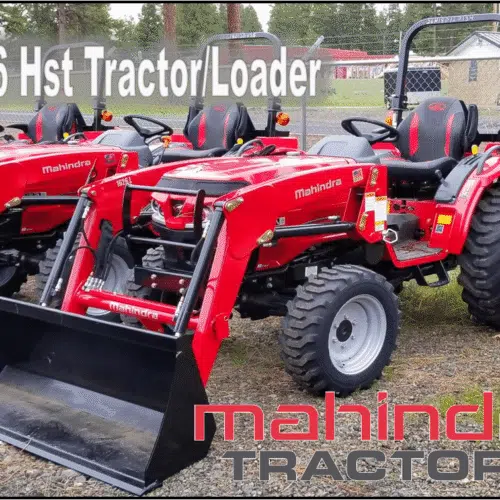 Mahindra 1626 HST Tractor with FEL