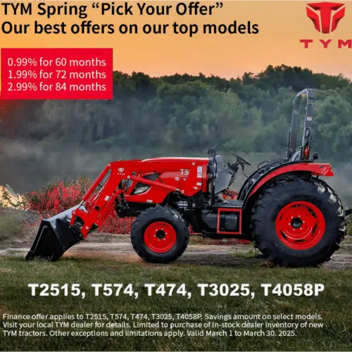 TYM T494 Tractor/Loader - Keno Tractors