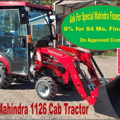 Mahindra 1126 HST Cab Tractor/Loader