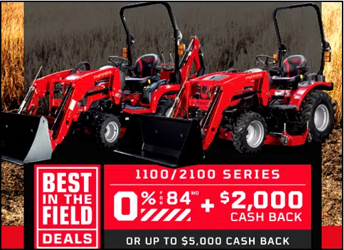 Mahindra 2126 Cab Tractor/Loader