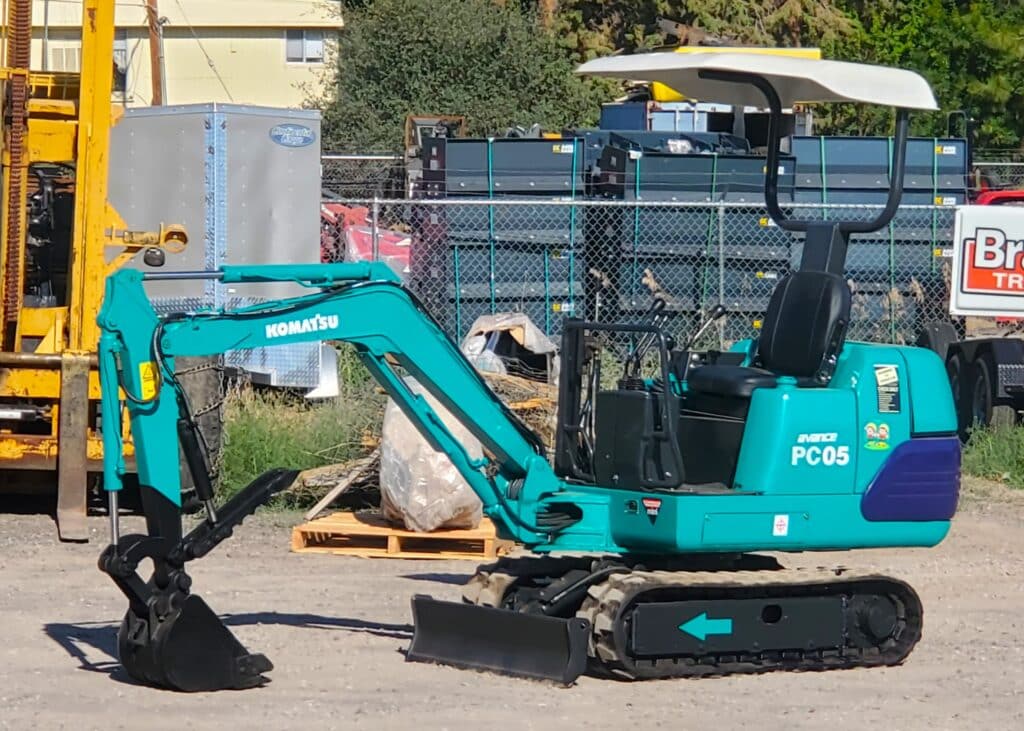 Refurbished Komatsu PC05-7 Mini Excavator - Keno Tractors